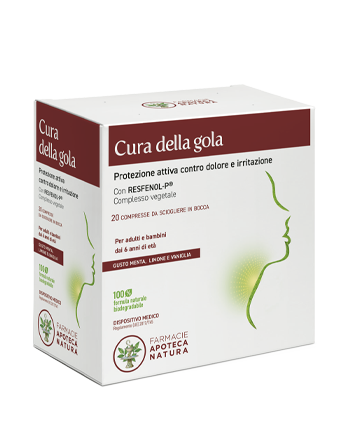 Cura della gola - Compresse - Apoteca Natura